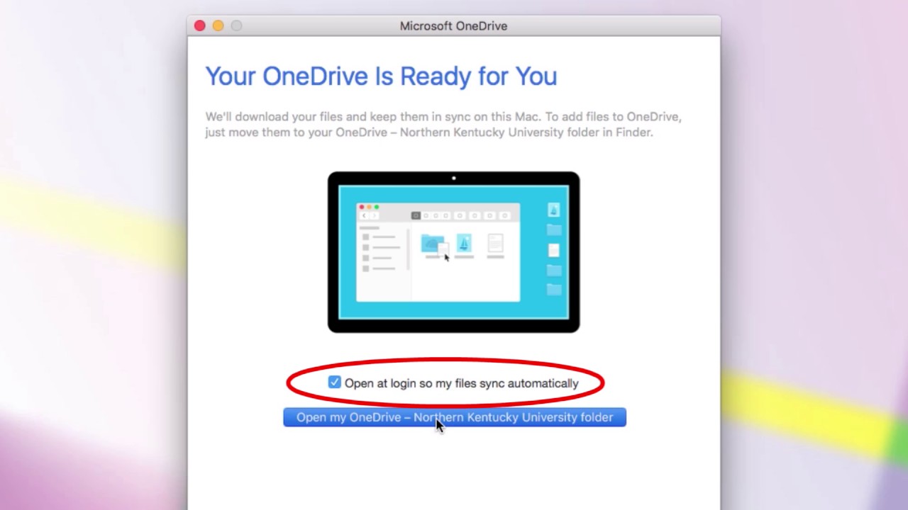 Onedrive sync app for mac download version